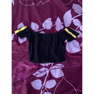 Mesh crop top